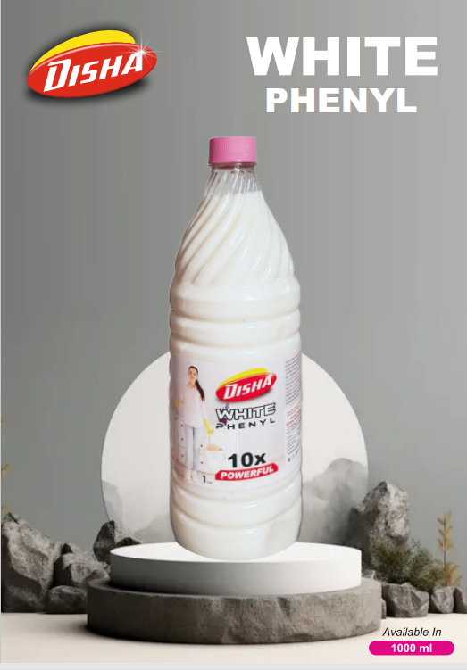 SparkShield – Premium White Phenyl Floor Cleaner & Disinfectant Concentrate
